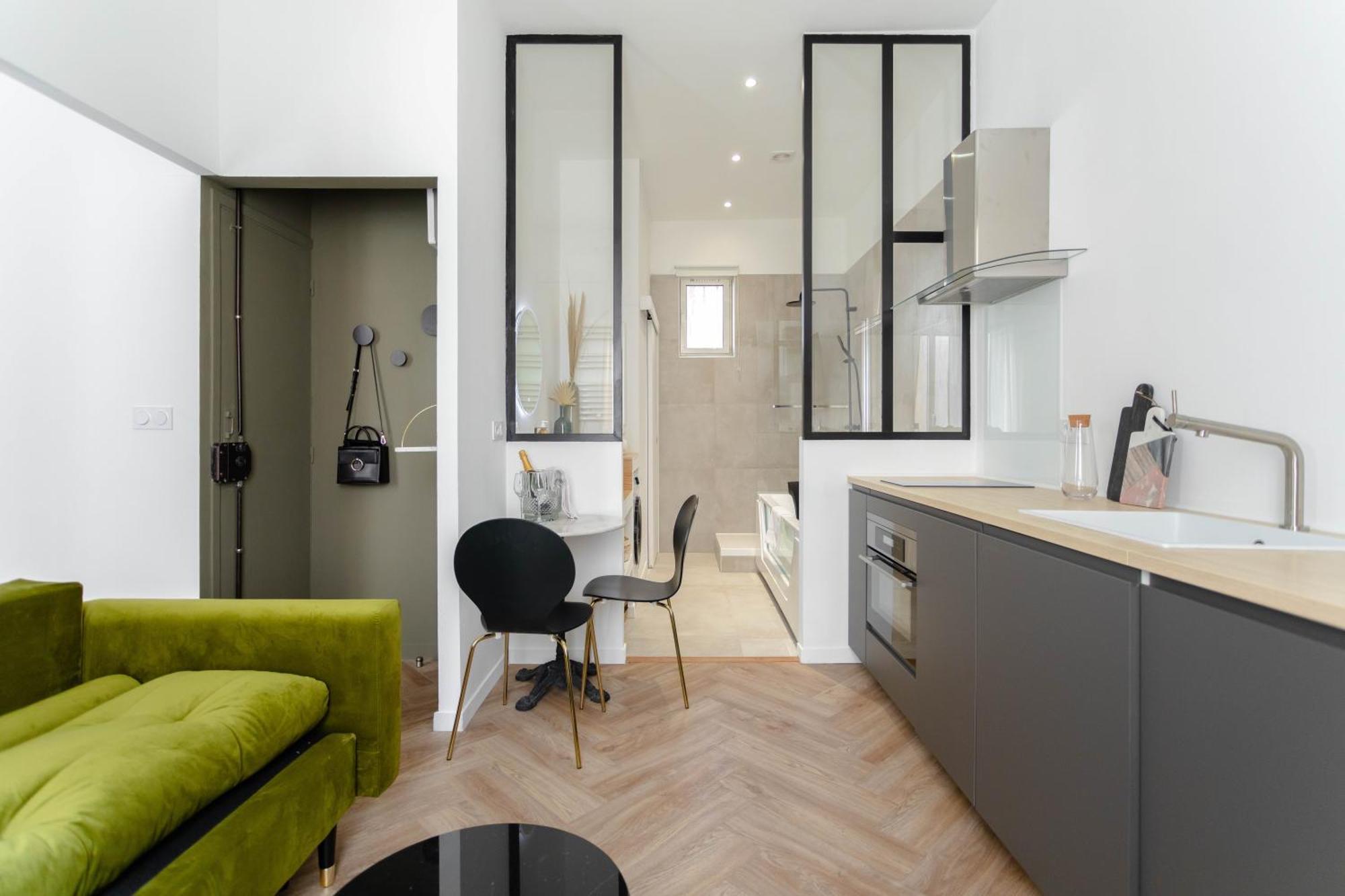 Avec Baignoire Balneo A 4min A Pied Du Vieux-port Apartment